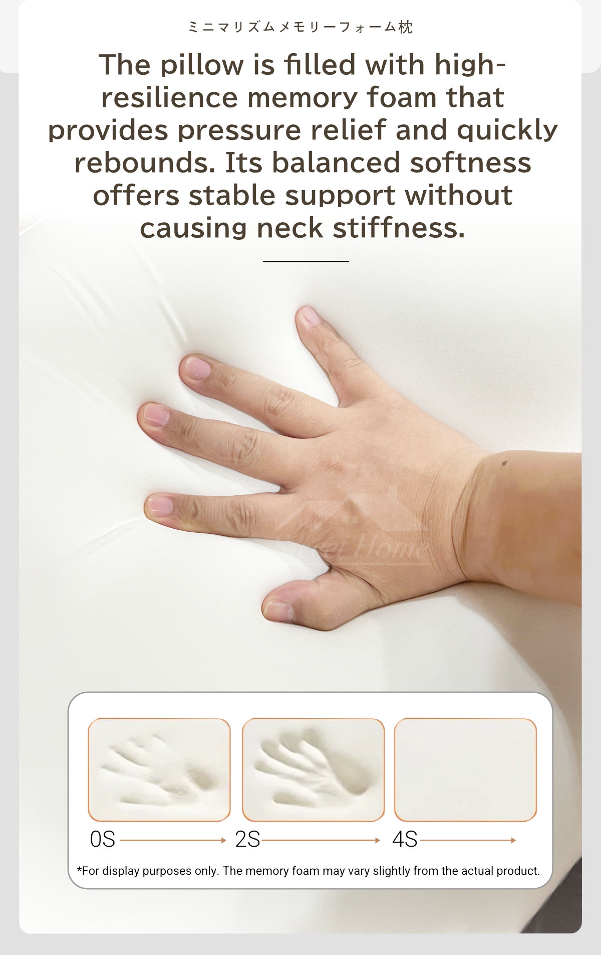 Minimalism Memory Foam Pillow-4